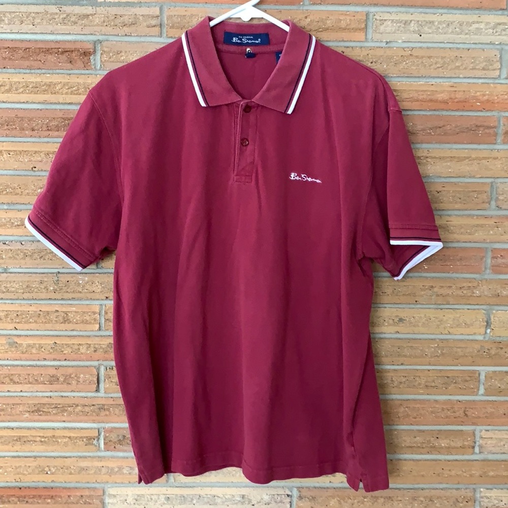 Men’s shirt sleeve Ben Sherman shirt.